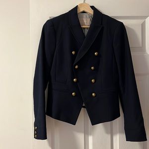 Navy Blazer Banana Republic size 4